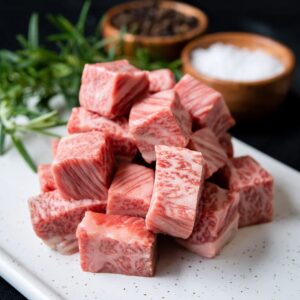 A5 Wagyu Beef Short Rib Cubes